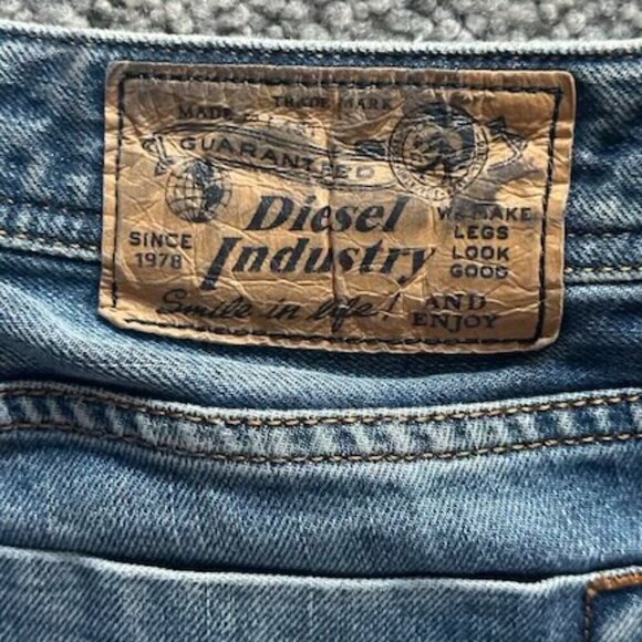 Diesel Industry Zatiny Regular Bootcut Jeans - Label Size.30x34 - Men's VGUC - Picture 11 of 15